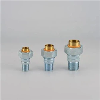 Lead Free Dielectric Union NPT Male X Female Copper