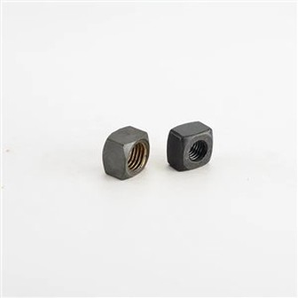 Square Steel Nut with Zinc-Plated Finish