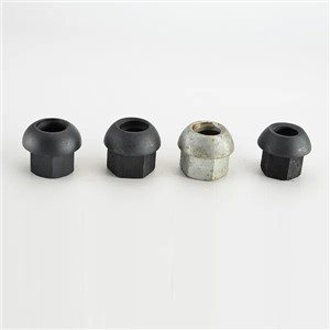 Steel Cap Nut with Black Finish